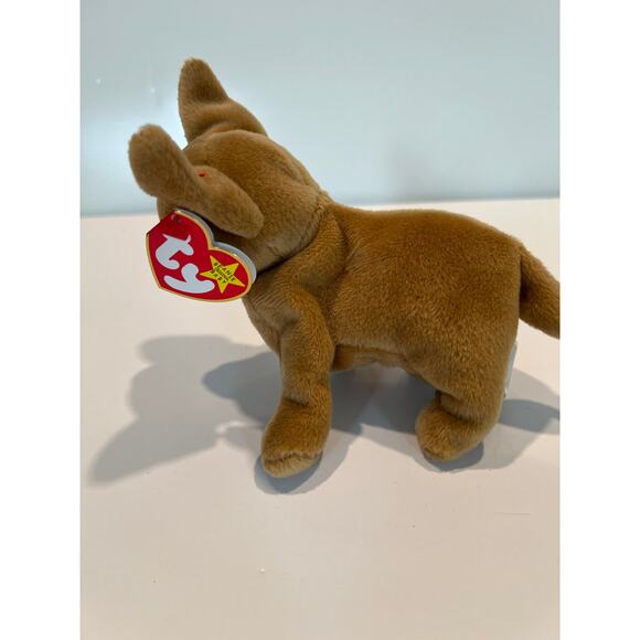 Ty Beanie Baby 1999 Tiny the Chihuahua P.E. Pellets Retired JL - Picture 2 of 9